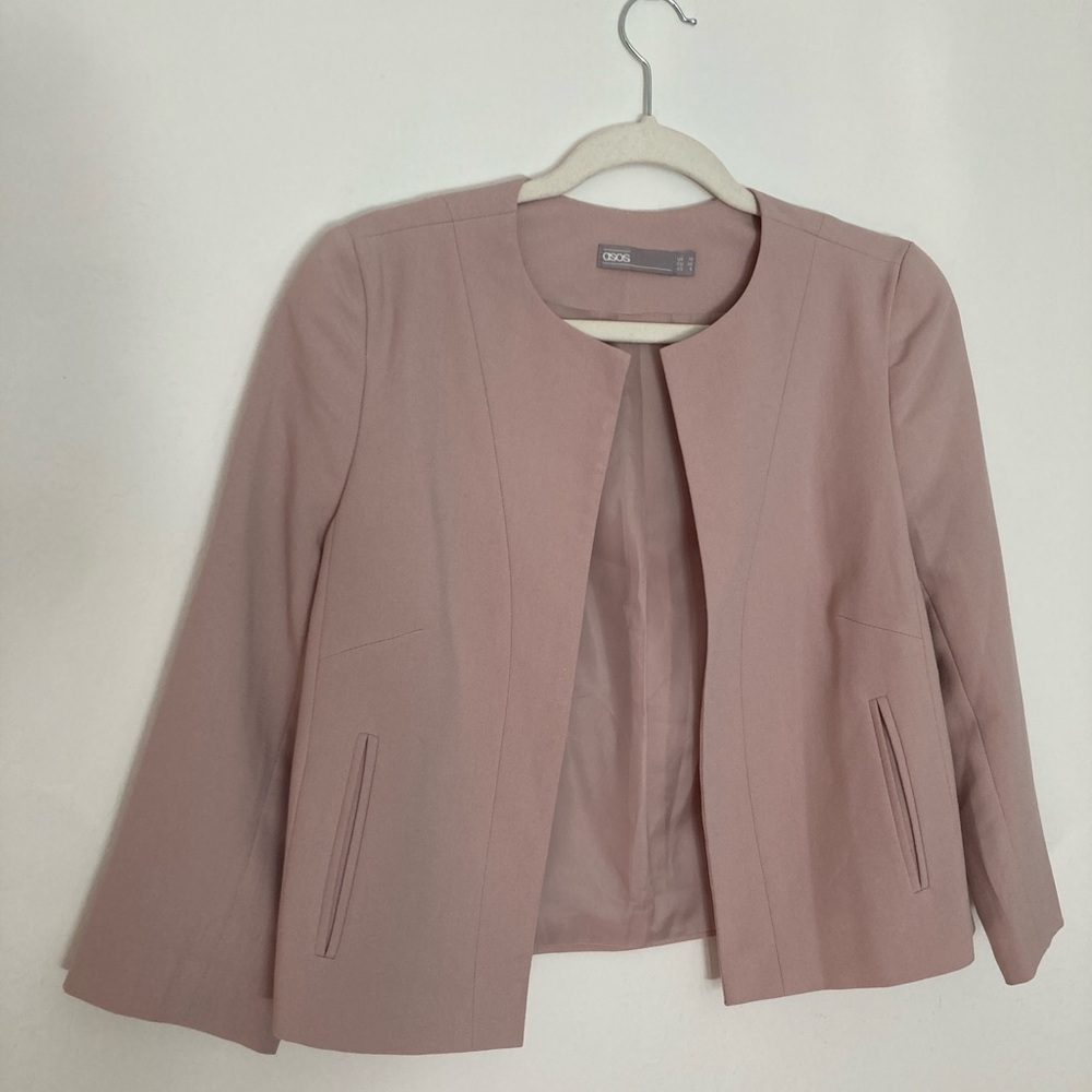 ASOS Women's Blush Pink Blazer